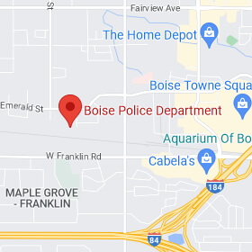 Boise Police Department Jail map