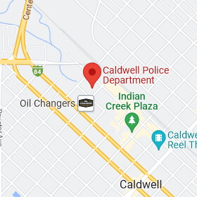 Caldwell Police Department Jail map